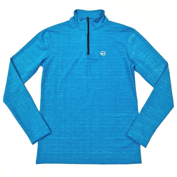 Montre Runner 1/4 Turquoise Zip Mens Top